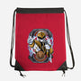 White Tiger Morphin Time-None-Drawstring-Bag-Diego Oliver