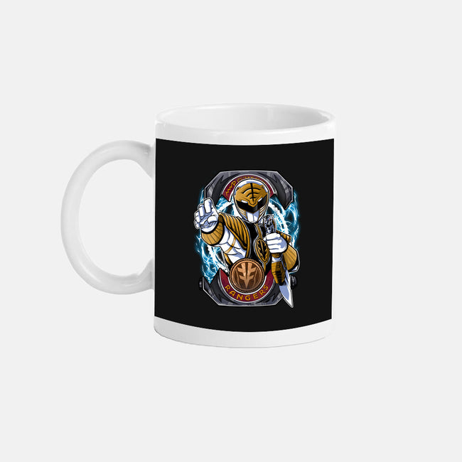 White Tiger Morphin Time-None-Mug-Drinkware-Diego Oliver