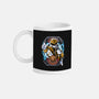 White Tiger Morphin Time-None-Mug-Drinkware-Diego Oliver