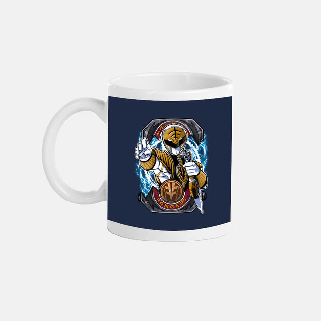 White Tiger Morphin Time-None-Mug-Drinkware-Diego Oliver