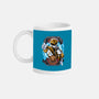 White Tiger Morphin Time-None-Mug-Drinkware-Diego Oliver