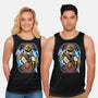 White Tiger Morphin Time-Unisex-Basic-Tank-Diego Oliver