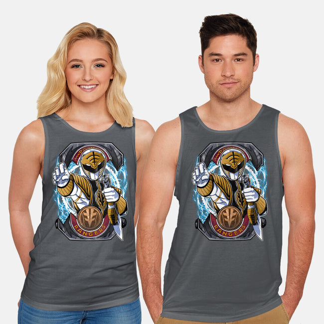 White Tiger Morphin Time-Unisex-Basic-Tank-Diego Oliver