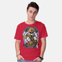 White Tiger Morphin Time-Mens-Basic-Tee-Diego Oliver