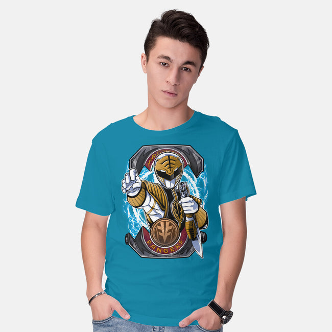 White Tiger Morphin Time-Mens-Basic-Tee-Diego Oliver