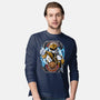 White Tiger Morphin Time-Mens-Long Sleeved-Tee-Diego Oliver