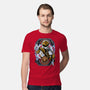 White Tiger Morphin Time-Mens-Premium-Tee-Diego Oliver