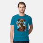 White Tiger Morphin Time-Mens-Premium-Tee-Diego Oliver