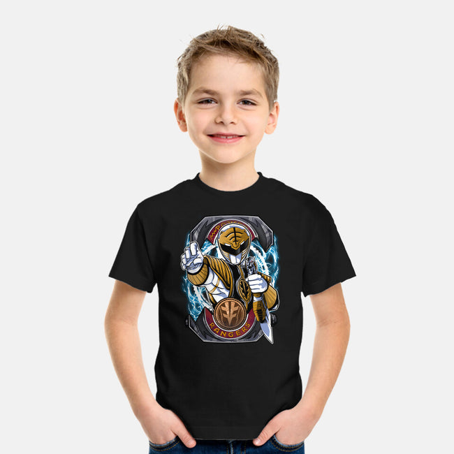 White Tiger Morphin Time-Youth-Basic-Tee-Diego Oliver