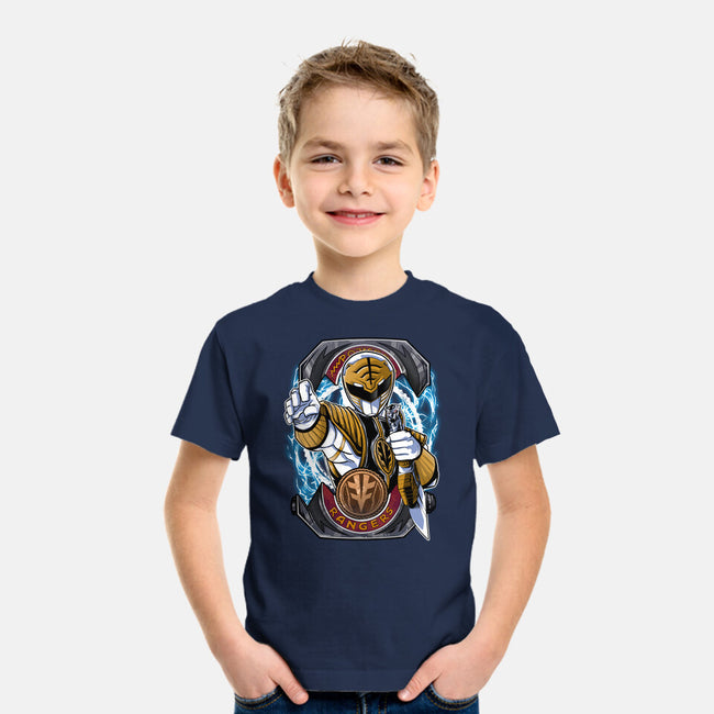 White Tiger Morphin Time-Youth-Basic-Tee-Diego Oliver