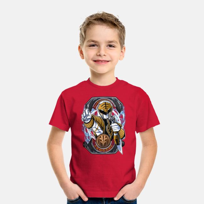 White Tiger Morphin Time-Youth-Basic-Tee-Diego Oliver