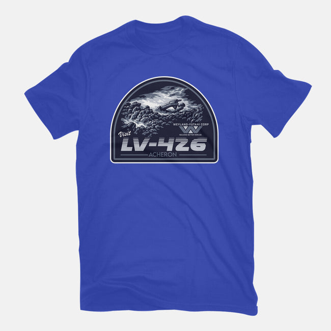 Most Dangerous Moon-Womens-Fitted-Tee-CarloJ1956