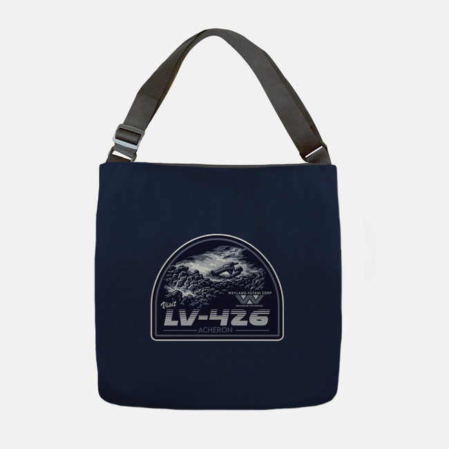Most Dangerous Moon-None-Adjustable Tote-Bag-CarloJ1956