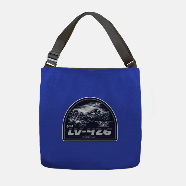 Most Dangerous Moon-None-Adjustable Tote-Bag-CarloJ1956