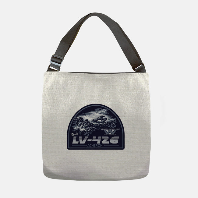 Most Dangerous Moon-None-Adjustable Tote-Bag-CarloJ1956