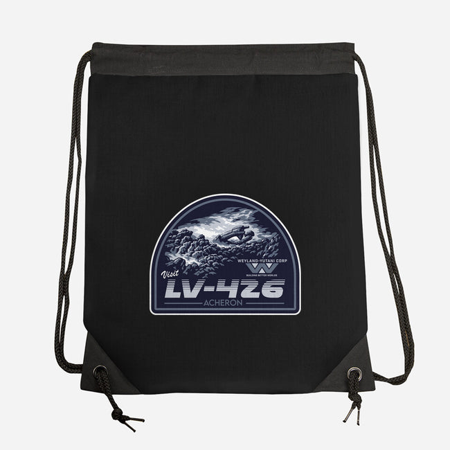 Most Dangerous Moon-None-Drawstring-Bag-CarloJ1956