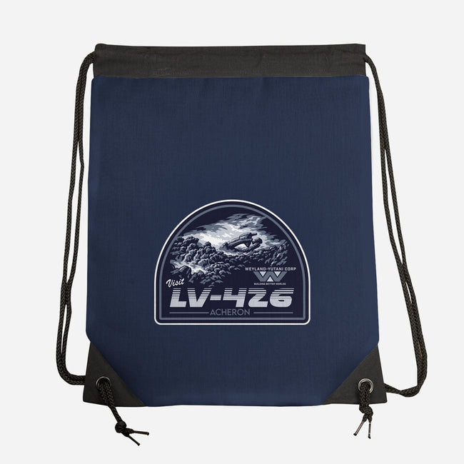 Most Dangerous Moon-None-Drawstring-Bag-CarloJ1956