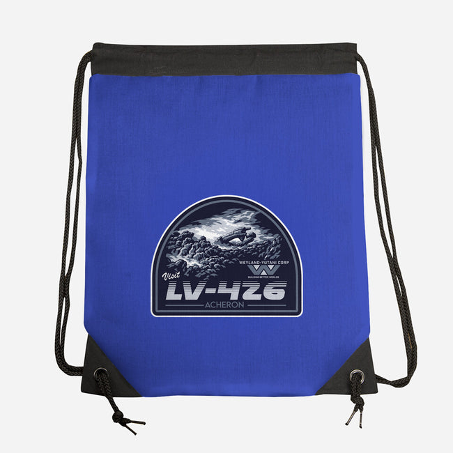 Most Dangerous Moon-None-Drawstring-Bag-CarloJ1956