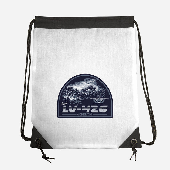 Most Dangerous Moon-None-Drawstring-Bag-CarloJ1956