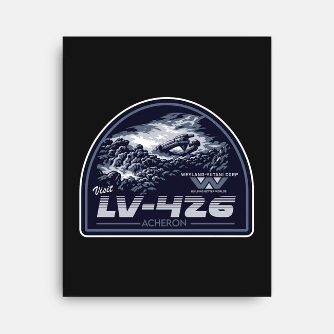 Most Dangerous Moon-None-Stretched-Canvas-CarloJ1956