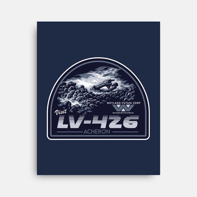 Most Dangerous Moon-None-Stretched-Canvas-CarloJ1956