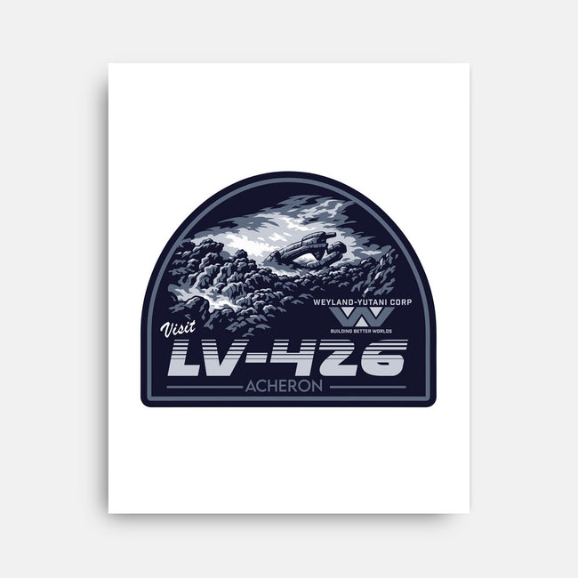 Most Dangerous Moon-None-Stretched-Canvas-CarloJ1956