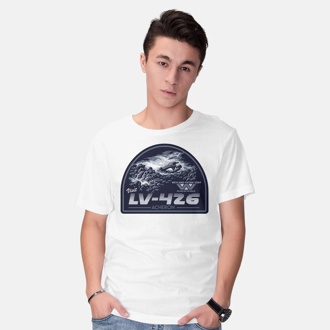 Most Dangerous Moon-Mens-Basic-Tee-CarloJ1956