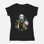 Emergency Void-Womens-V-Neck-Tee-Vallina84