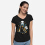Emergency Void-Womens-V-Neck-Tee-Vallina84