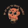 On My Way To Cause Trouble-Youth-Basic-Tee-koalastudio