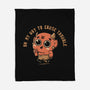 On My Way To Cause Trouble-None-Fleece-Blanket-koalastudio
