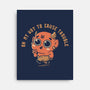 On My Way To Cause Trouble-None-Stretched-Canvas-koalastudio