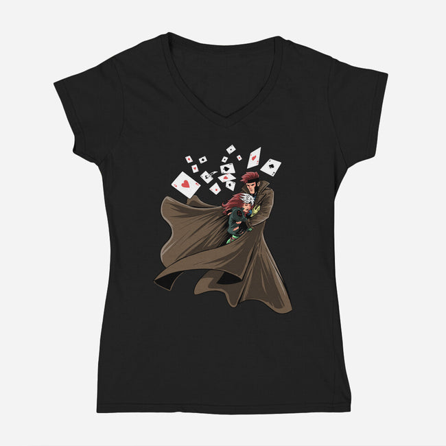 X-Love-Womens-V-Neck-Tee-zascanauta