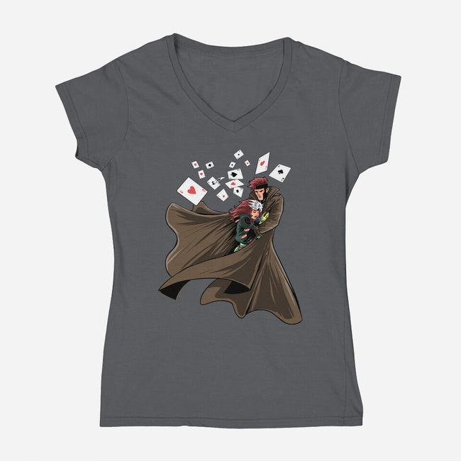 X-Love-Womens-V-Neck-Tee-zascanauta