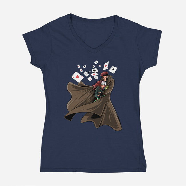 X-Love-Womens-V-Neck-Tee-zascanauta