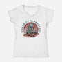 Humanity Is Hopeless-Womens-V-Neck-Tee-glitchygorilla