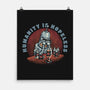 Humanity Is Hopeless-None-Matte-Poster-glitchygorilla