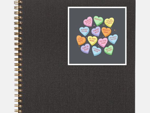 True Candy Heart Love