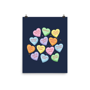 True Candy Heart Love