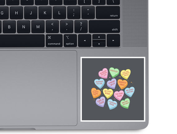 True Candy Heart Love