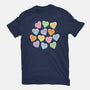 True Candy Heart Love-Womens-Basic-Tee-kg07