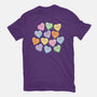 True Candy Heart Love-Womens-Fitted-Tee-kg07