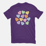 True Candy Heart Love-Womens-Basic-Tee-kg07