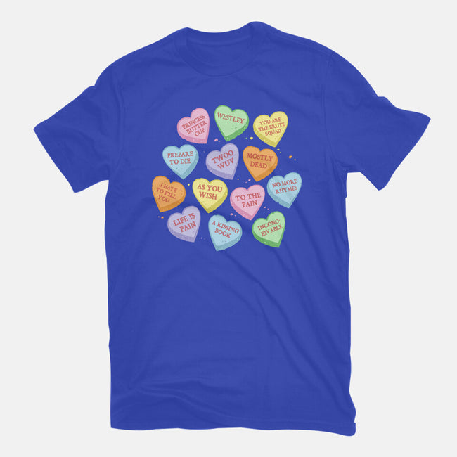 True Candy Heart Love-Womens-Basic-Tee-kg07