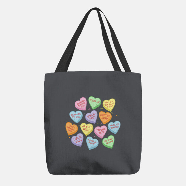 True Candy Heart Love-None-Basic Tote-Bag-kg07