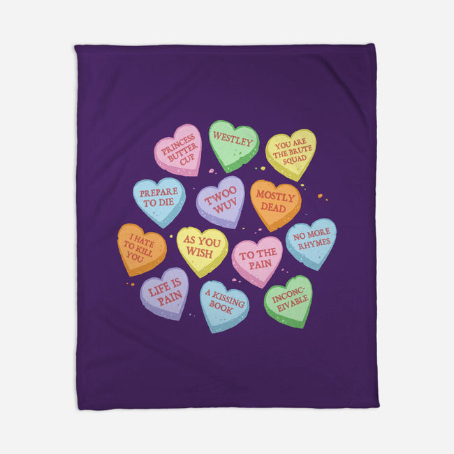 True Candy Heart Love-None-Fleece-Blanket-kg07