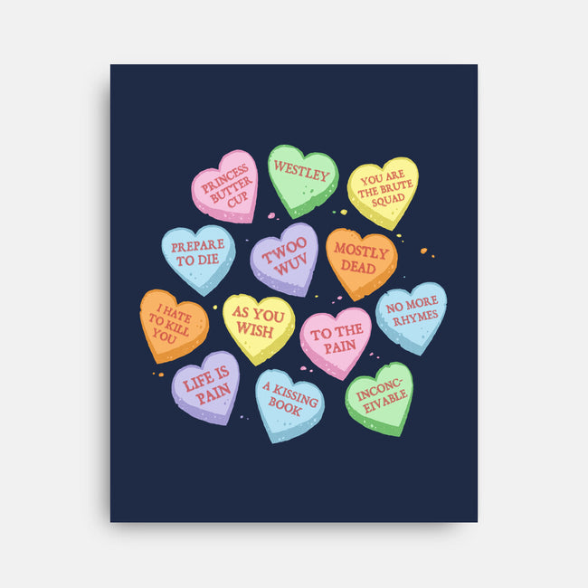 True Candy Heart Love-None-Stretched-Canvas-kg07