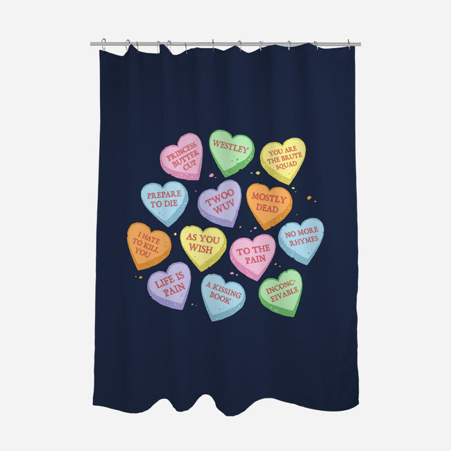True Candy Heart Love-None-Polyester-Shower Curtain-kg07