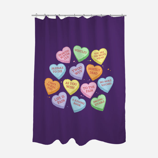 True Candy Heart Love-None-Polyester-Shower Curtain-kg07
