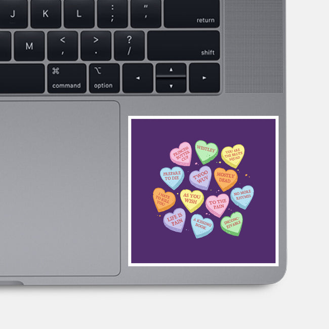 True Candy Heart Love-None-Glossy-Sticker-kg07